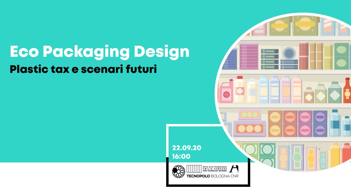 CNRsocial_'s tweet photo. Il #22settembre, dalle 16 alle 17 in diretta streaming sulla piattaforma BigMarker, il @TecnopoloBoCnr e il Consorzio Mister Smart Innovation @LabMISTER09 presentano l’evento digitale "#EcoPackaging design. #PlasticTax e scenari futuri".
Leggi di più 👇
https://t.co/HipF6TDaZa https://t.co/wTJrWVwPVL