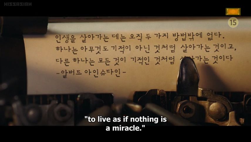 dyyywata's tweet photo. "There is only two ways to live life. One is, to live as if nothing is a miracle. The other is to live as if everything is a miracle."
#Alice #AliceEp8 💓 https://t.co/bAcEQ5wEpf