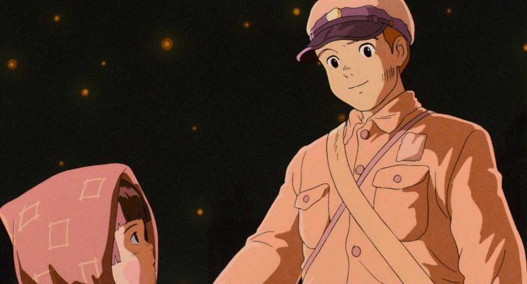75 years ago, a teenage boy from Grave of the Fireflies (1988) Seita, dies of starvation in a Kobe train station.

“September 21, 1945...
  That was the night I died.”

#GraveoftheFireflies 😭