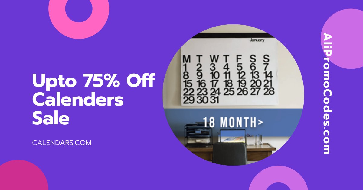 Alipromocodes's tweet image. Flat 30% off + #free #shipping on Calendars.com, 
Rush now to #AliPromoCodes.com to grab #Calendars.com #coupon codes!
Grab Now
bit.ly/35SLP9F