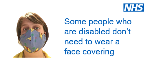 There are some people who don't need to wear a face covering. This is called being ‘exempt’. Find out more about face masks or coverings with this easy read poster ow.ly/BlBR50BuRLs #LearningDisability #Autism <a href="/BILD_tweets/">Bild</a> <a href="/changepeople_/">CHANGE</a> <a href="/LearningDisEng/">LDEngland</a> <a href="/InclusionNorth/">Inclusion North</a>
