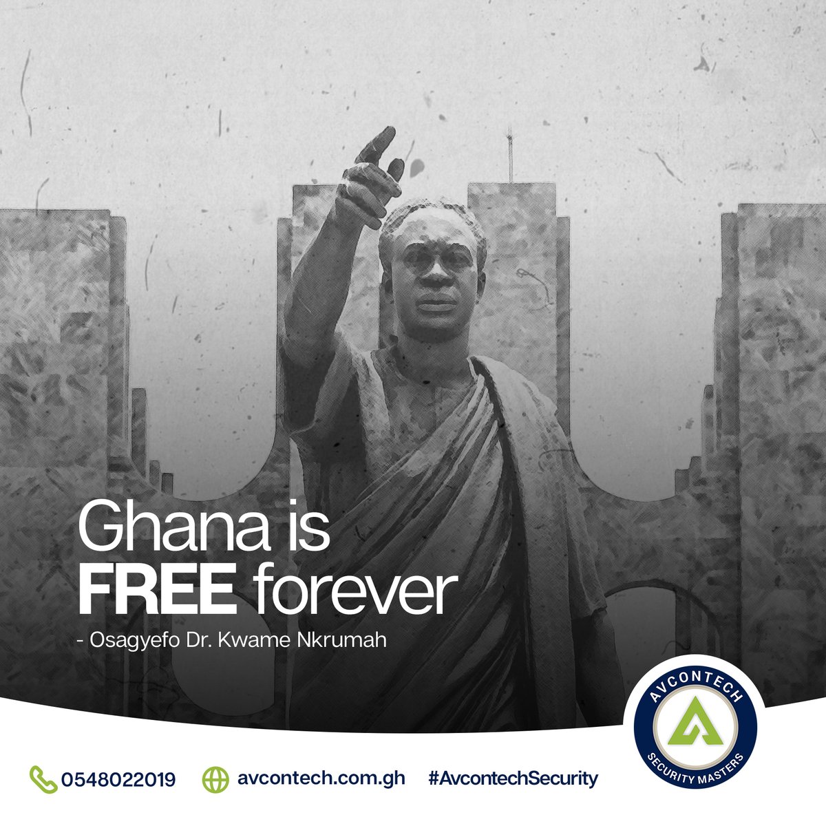 avcontechgh's tweet photo. Osagyefo Dr. Kwame Nkrumah, the man who won freedom for Ghana. We celebrate you today.

Happy Kwame Nkrumah Memorial Day. https://t.co/AjdEpWb9QQ
