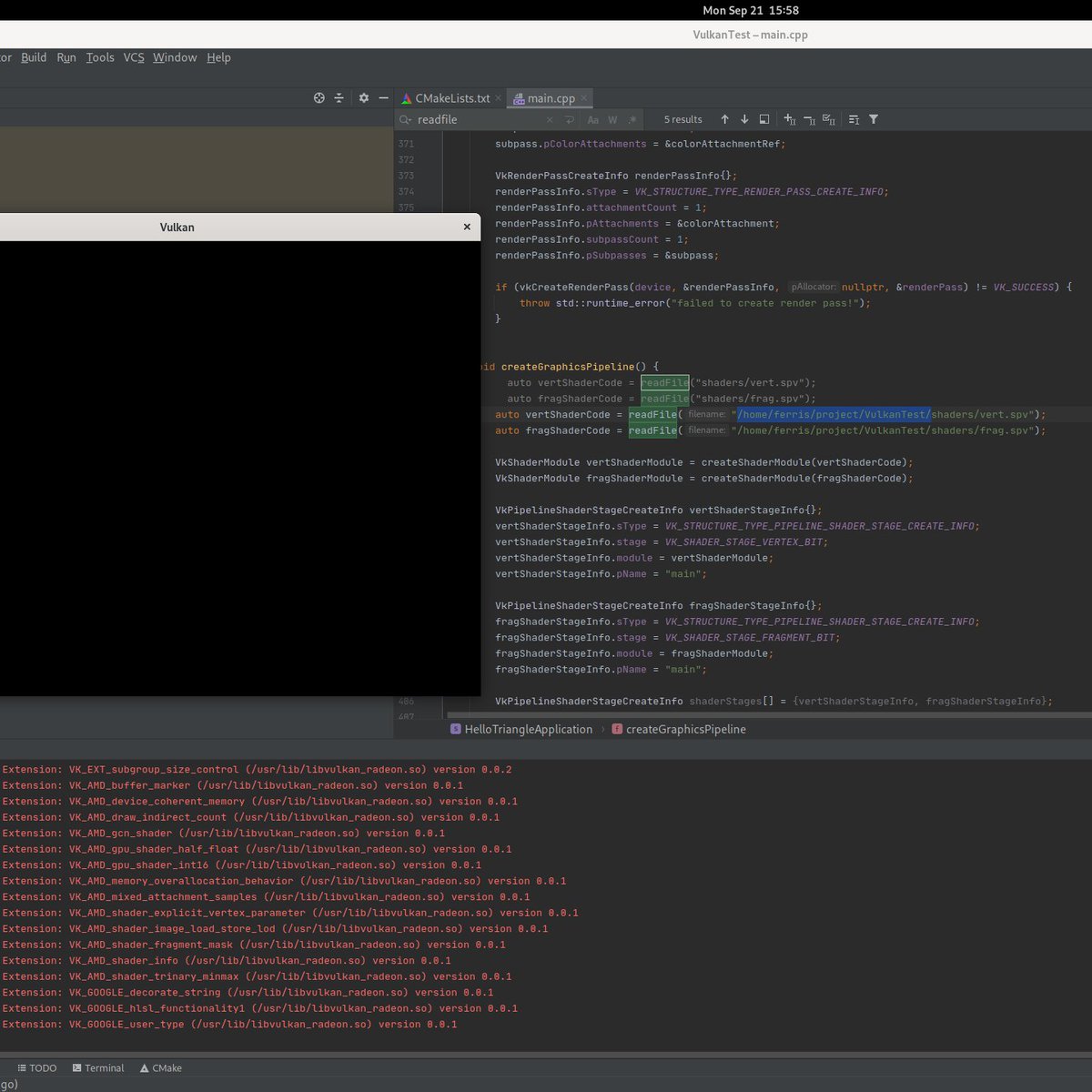 2dcon's tweet photo. I finally found out what caused the error and it is very simple: I need the absolute path for shader files... Have to say that programming is hard for me who get frustrated easily😂
Anyway, now I can move on😎
#ADHD9000 #90DayBrains https://t.co/Ubu6D591aq