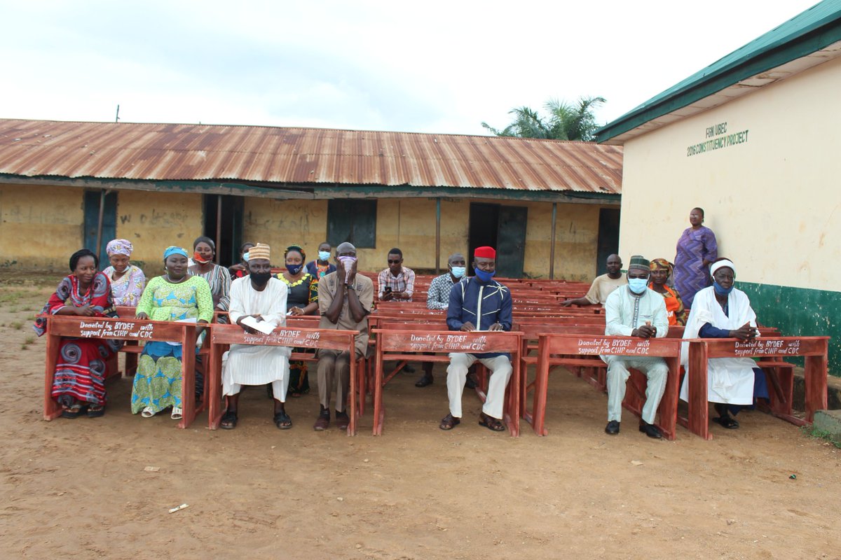 BYDEF_'s tweet photo. Construction of Chairs at LGEA Primary School Narayi and the successful Renovation of School toilet and Water Supply at LGEA Primary School Maraban Rido were both commissioned. The Traditional Leaders, School Heads, and Community Representatives were all present. https://t.co/I81iaeIh56