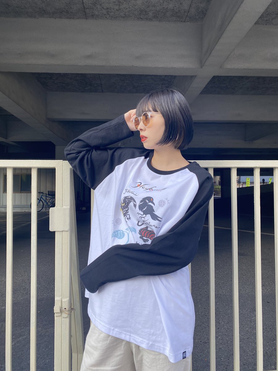 R4g Official 池袋サンシャイン店 Staff Snap 大人気の ハイキュー Vintage Style Raglan Tee いまなら全てのサイズご案内可能です S Xl 全4size スタッフ Height 167 Xlsize 着用です ゆるっとしたシルエットがかわいぃ