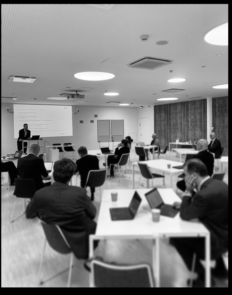 kpiiskoppel's tweet photo. Pitkästä aikaa konsulttien ja asiantuntijoiden KOVE Forum koolla. Ja ihan f2f vielä. Toki turvallisuus huomioiden. Aiheena mm. #ALVTulevaisuus ja #CrossBorderDialogue tilannekatsaus. #Verohallinto #verotus #verottaja https://t.co/6TQLJcyWpO