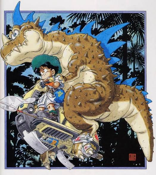 さめ 9章済 على تويتر ドラクエのなんか知らんけどいるロボット連中 鳥山明のメカ だけでなんか許されてる 近代文明と恐竜を同居させる天才すぎる