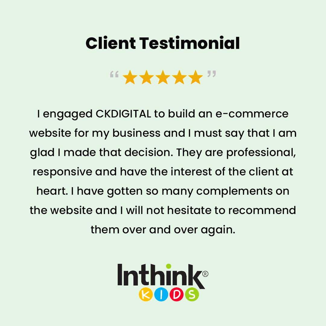 ckdigital's tweet photo. “Focus on quality work and keeping your customers happy, and you’ll do pretty well in business.”
— #MondayVibes #MondayThoughts

Another 5-Star review from a happy client! 😊🤗😇 https://t.co/BM06wLPTq1