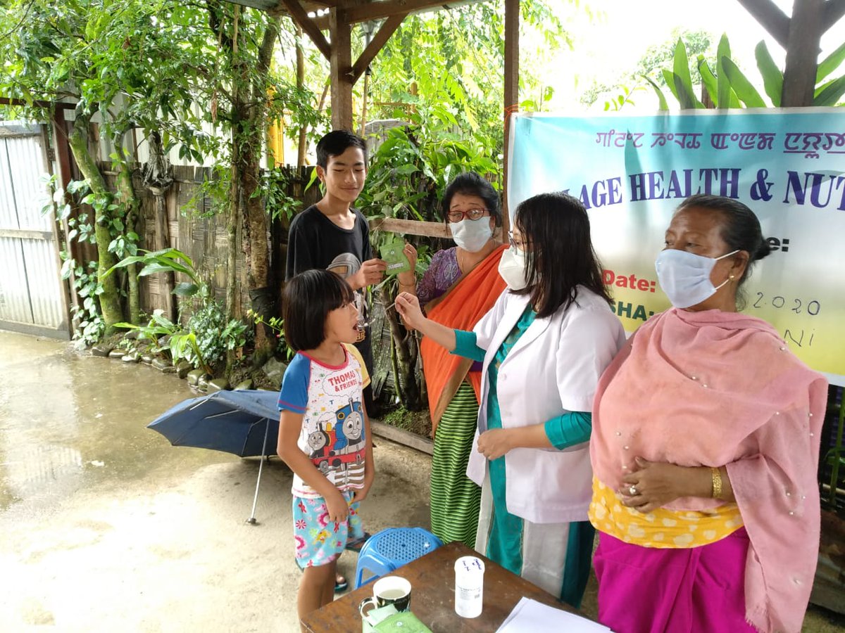 chos_the's tweet photo. #NationalDewormingDay observed at  #HWCs Sanjenbam, Ucheckon Laikon, Kongba Imphal East District with #IDCF

@MoHFW_INDIA @AyushmanHWCs @health_manipur @Vumlunmang @USAID_NISHTHA @LJayantakumar https://t.co/I6uHIsNRYl