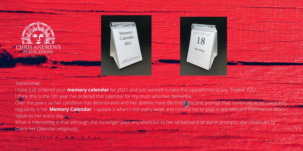CapOxford's tweet photo. Living with dementia – do you know anyone who might find this Memory Calendar useful?
Please retweet
#MemoryCalendar #WorldAlzheimersDay #DementiaUK #Alzheimers #DementiaFriendly #MemoryAids
https://t.co/yhSRVAd8Bz https://t.co/a2gETAIFmG