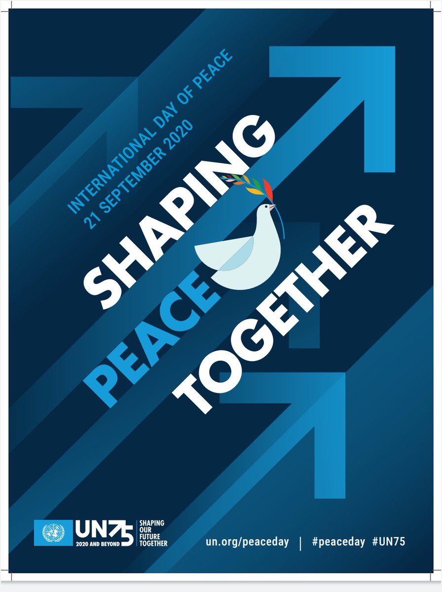 MafululPaul's tweet photo. #InternationalDayofPeace2020 #ShapingPeaceTogether #WorldPeaceDay2020 @jsd #thinkme @USIP @CentreCepan @UN @Paulschindo https://t.co/KGUfBvj38z