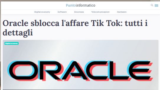 Oracle Italia tweet media