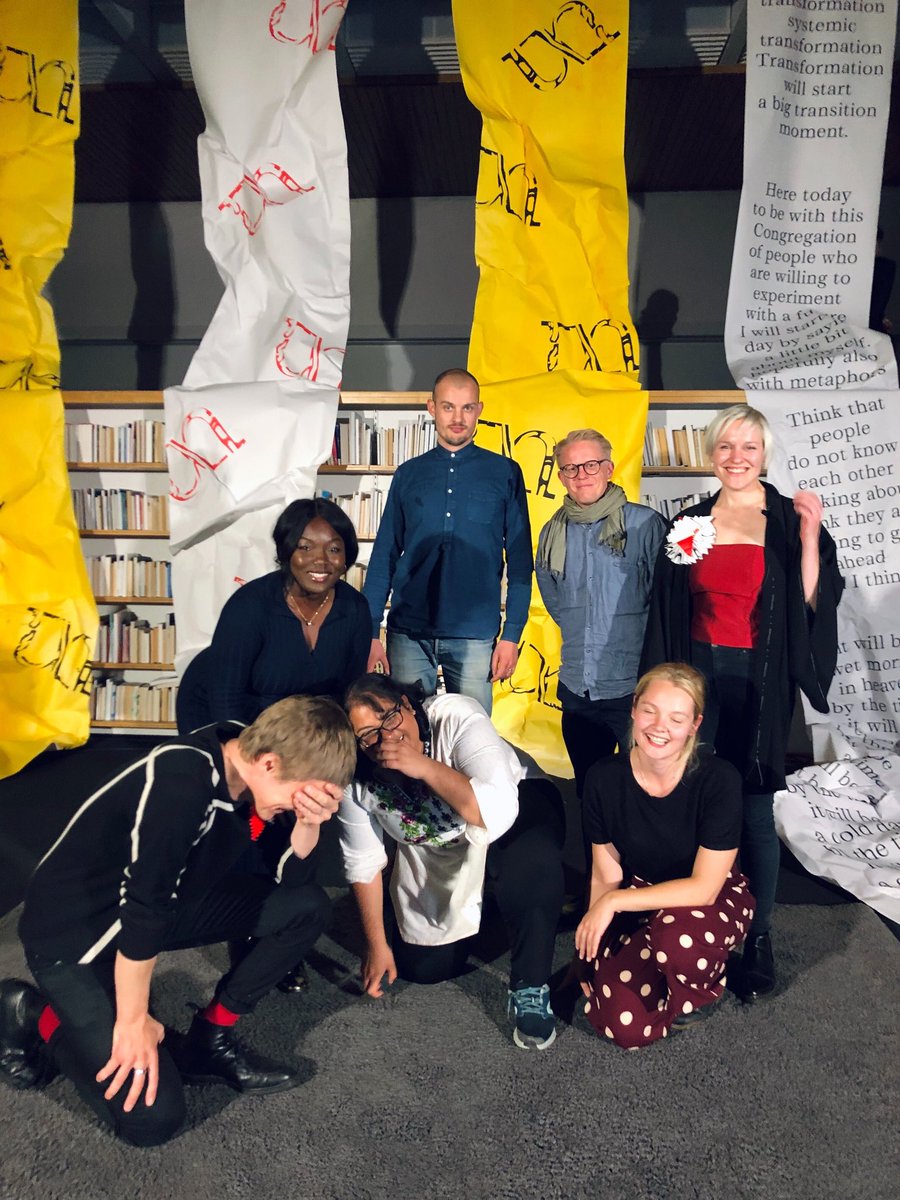 JenniKilpi's tweet photo. @ImagineUntitled festival was wonderful, confusing, one of a kind. Thank you to the best team imaginable ❤️ https://t.co/JnCm9jCE7f