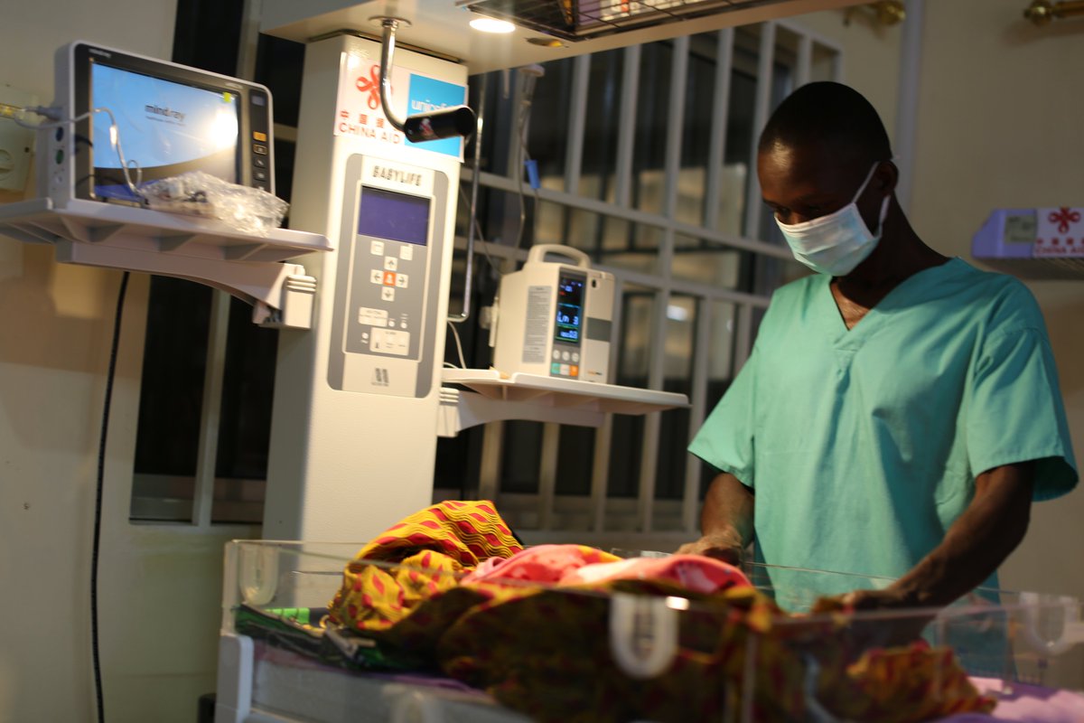 UNICEFSL's tweet photo. A Special Care Baby Unit has been unveiled at Kailahun District Hospital. This unit, which was set up by the Gvt. of Sierra Leone with support from Gvt. of China & UNICEF, will provide expert care for sick new-borns who require specialised equipment &support to save their lives. https://t.co/JnLFyWoTsJ