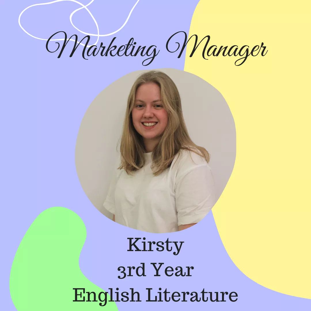 OperaWarwick's tweet photo. We have two more exec to introduce today, aren't you lucky?! First up is our Marketing Manager, Kirsty! She is a third year English Lit student, and a supportive member of OpWa (even if she can't ever sit on stage in a normal way). 
#WarwickFreshers https://t.co/REiQ5phsqp