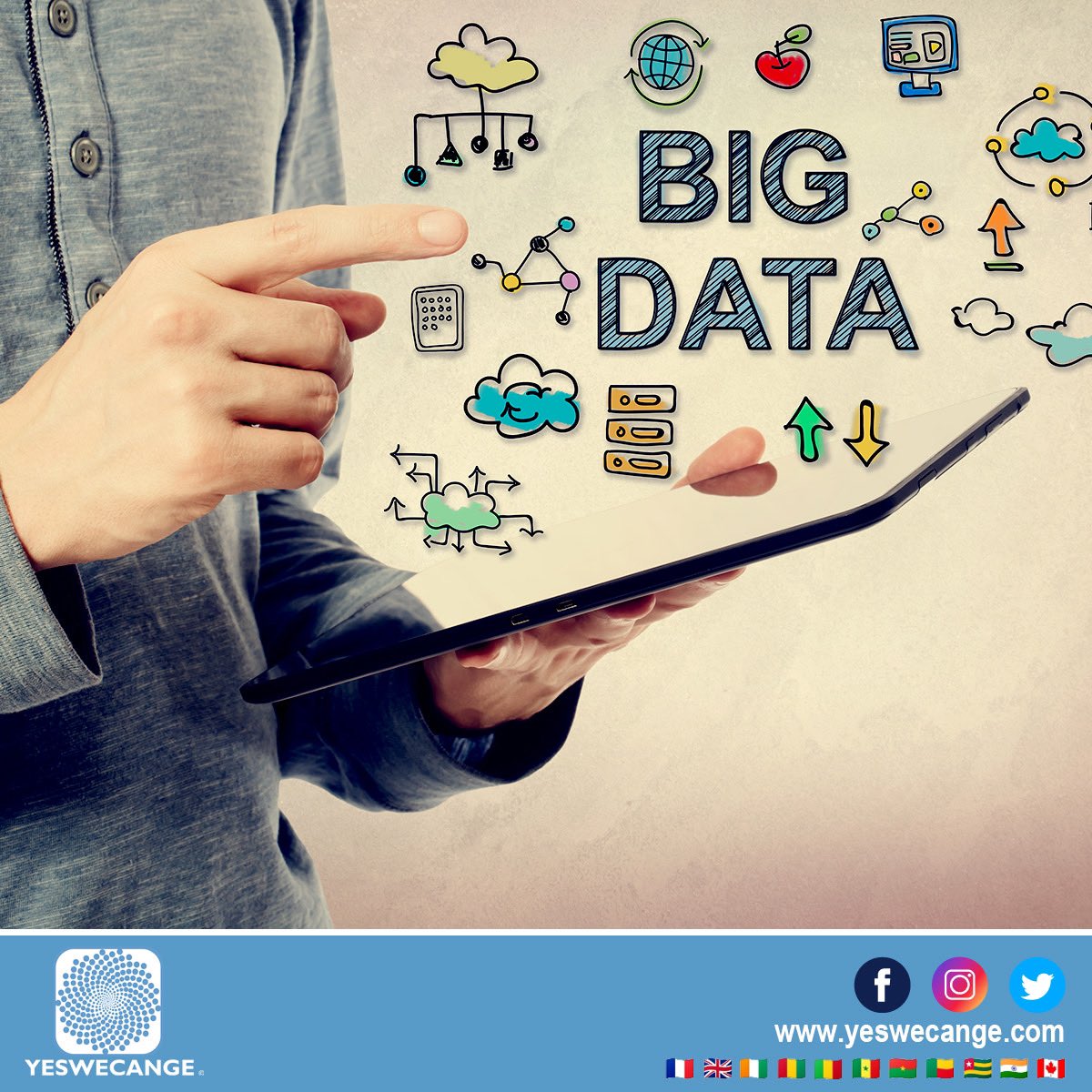 Le marketing ne peut plus ignorer le big data. Découvrez pourquoi en cliquant ici👇🏽

bit.ly/2FyrlYP

#yeswecange #digital #bigdata #marketing
