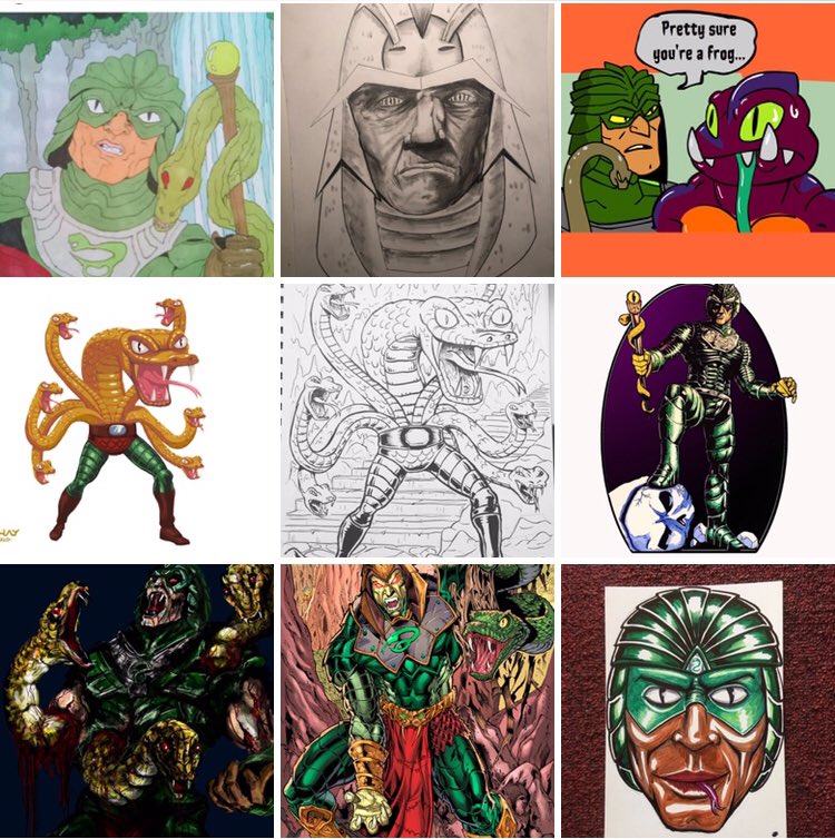 MOTUdrawing's tweet photo. Today we did Throwbacks to Weeks 16 &amp; 17 of the Masters of the Universe Drawing Challenge:
💥Fisto 
&amp;
💥Plundor

Our character challenge this week 75 is 💥King Hsss, &amp; the Bonus Challenge is 💥Masks of Power! 

#MOTUdrawingchallenge #kinghsss #fisto #plundor #masksofpower #motu https://t.co/mg9jYDkhnz