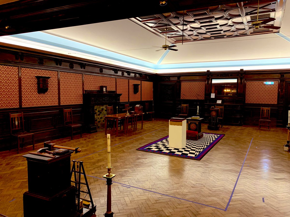 This evening one of our Poole Lodges return to meeting!! <a href="/dunckerley3878/">dunckerleylodge3878</a> meet in the Covid secure Poole Masonic Hall with the #ruleofsix . <a href="/Llewellin7907/">Llewellin Lodge 7907</a> &amp; <a href="/TheAshleyLodge/">The Ashley Lodge</a> come back over the next week.  Not quite back to normal but a start!! <a href="/UGLE_GrandLodge/">United Grand Lodge of England</a> <a href="/WorvellMichelle/">Michelle Worvell</a>