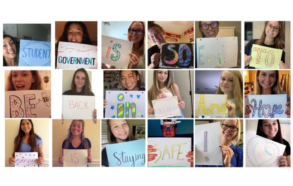 pvcobrashs's tweet image. PV Teachers were greeted with this special message this morning. We love our SGA! Welcome back Cobras!