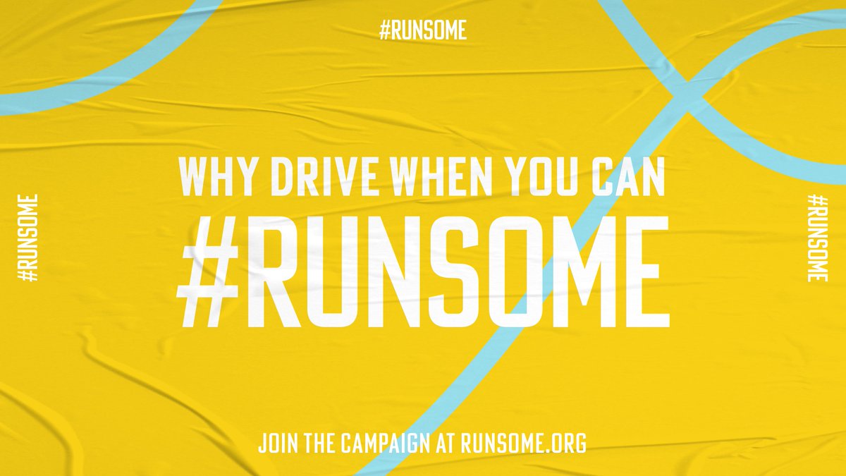livingstreets's tweet image. This fab new campaign from @RunSomeHQ encourages people to swap their cars to travelling in more active ways where they can. Can you #runsome? 🏃🏾‍♀️🏃🏾‍♂️

runsome.org