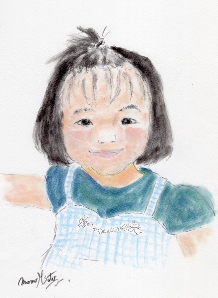 似顔絵パステル画 サンタの格好をする女性 www.esnmurcia.org