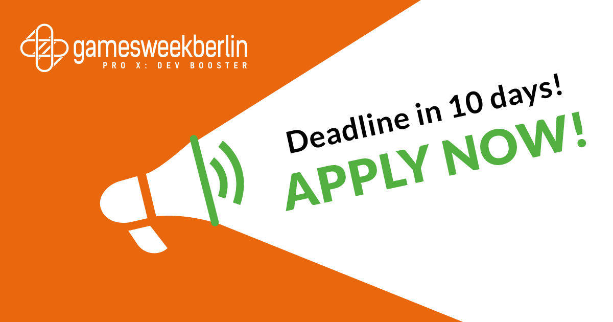 Do you have an #IndieGame that's ready to promote? Then boost your project and apply for the PRO X: DEV BOOSTER contest!

🔸 Get prize money, free events and consultancy by industry leads. ✌️

🔸 Application only until Sept. 30!

✅ Go to gamesweekberlin.com/devbooster/

#indie #gamedev