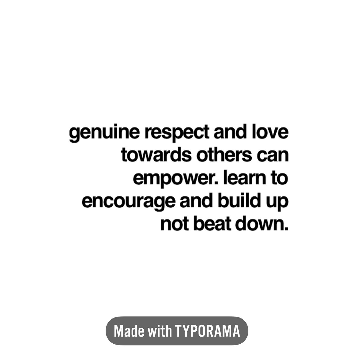 AntiochAME's tweet photo. Genuine respect and love can empower https://t.co/4TeTXwTd64