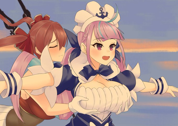 HMS LOVELOVE Aquamarine will set sail someday. 
 #マリンのお宝  #あくあーと 