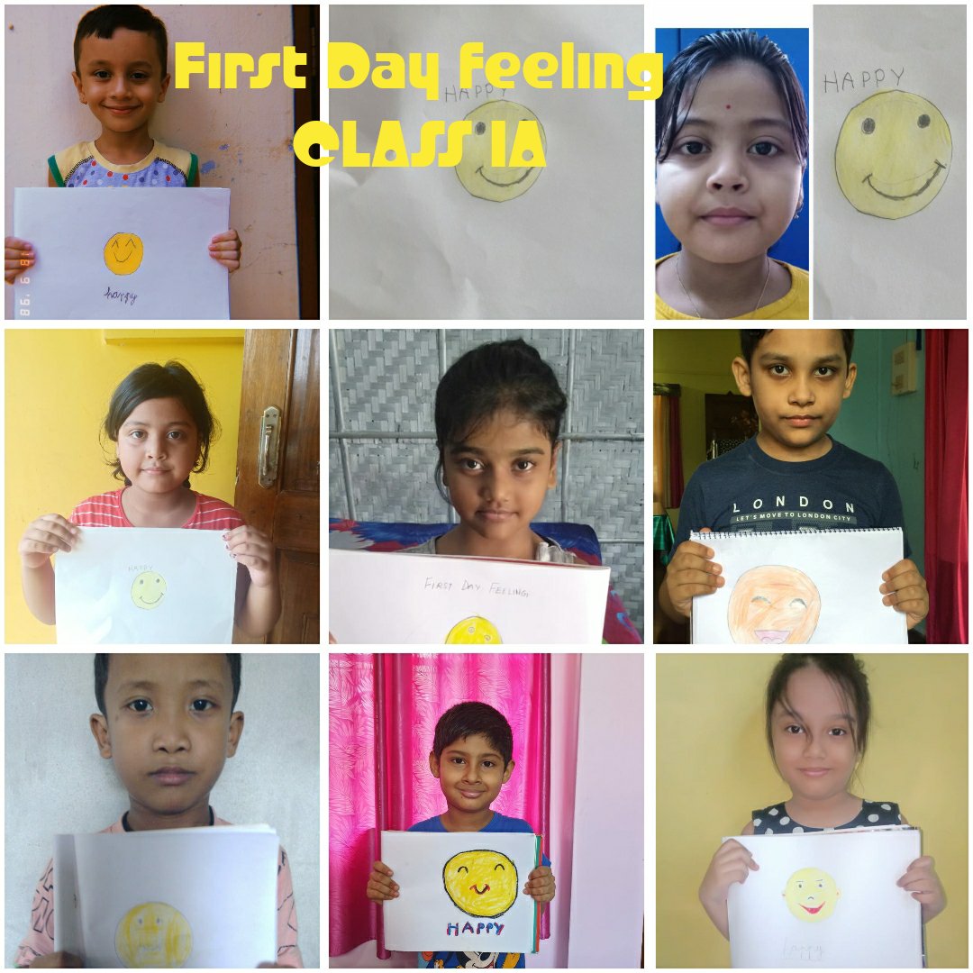 varsharsh810's tweet photo. #HappyLearning New Sunshine of our school.. Class 1A kvians..
Happy faces with happy feedback..Their
#FirstDayFeelings
@KVDuliajan
@KVSRO_TINSUKIA @KVS_HQ @binodbehera25 @samaj_v @tulika_mohan @EduMinOfIndia https://t.co/4fuI46nlmz
