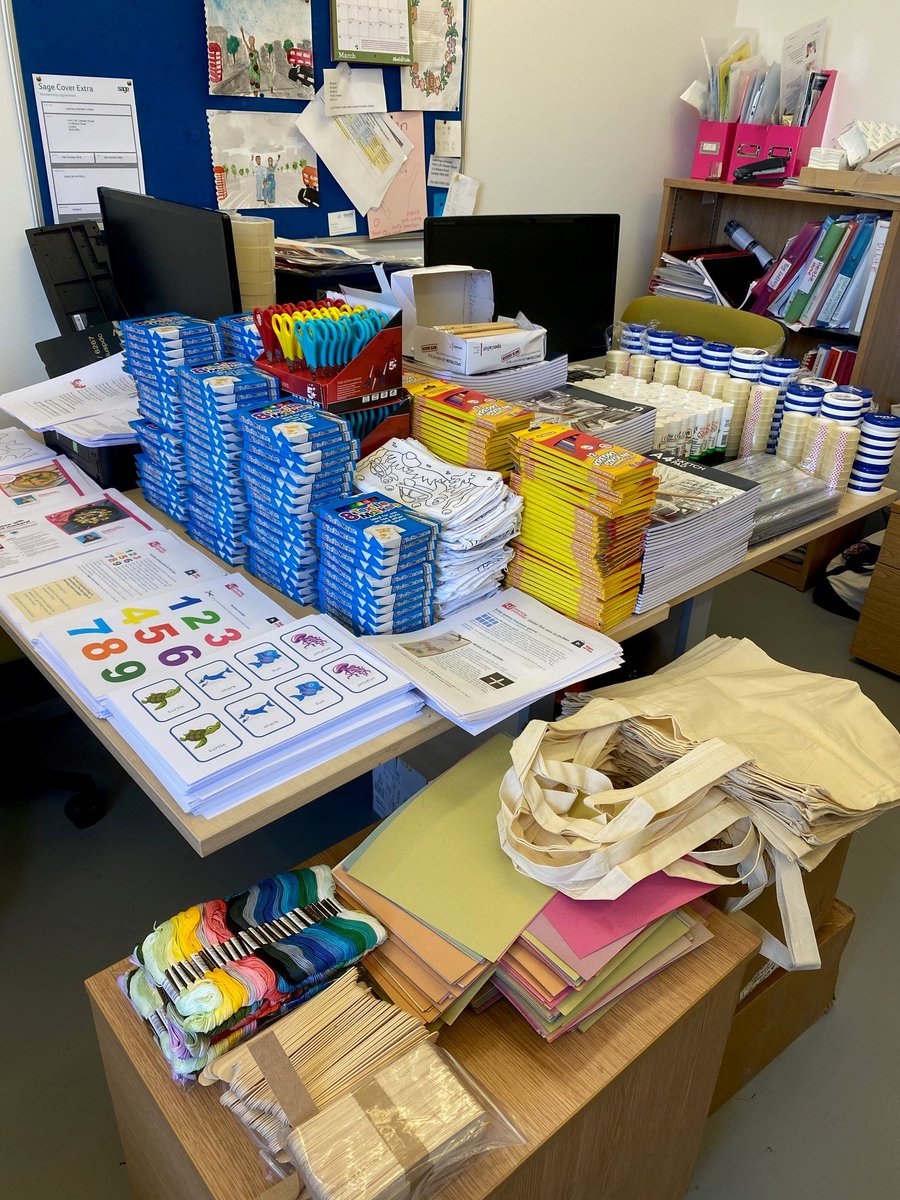 LearnUnlimited's tweet photo. We're very excited that our #BagsofFun project, funded by @TNLComFund & @DCMS, is sending out its first bag of resources and activities for families across Lambeth and Southwark this week. A bit tired after stuffing 100 of them though!
https://t.co/jj1RMLtKle
#CommunitiesCan https://t.co/tWCVBdMhTc