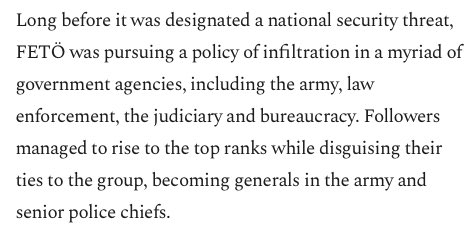 94 former army officials with FETÖ links arrested  https://www.dailysabah.com/turkey/investigations/94-former-army-officials-with-feto-links-arrested