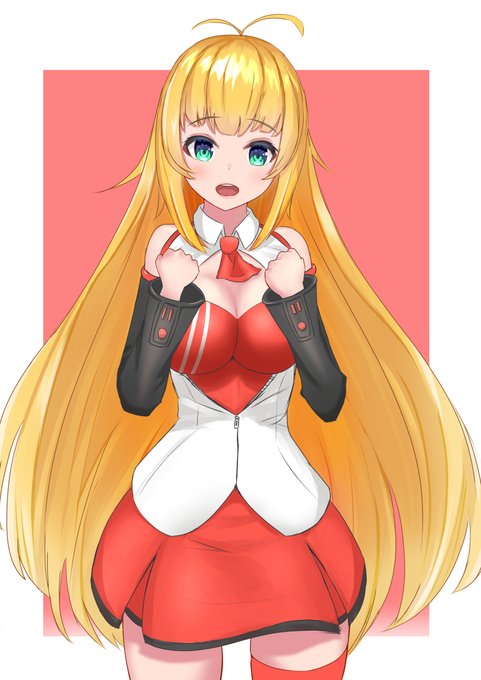 ファイトだよ! #女の子 #弦巻マキ #VOICEROID https://t.co/CRTSFXJveZ 