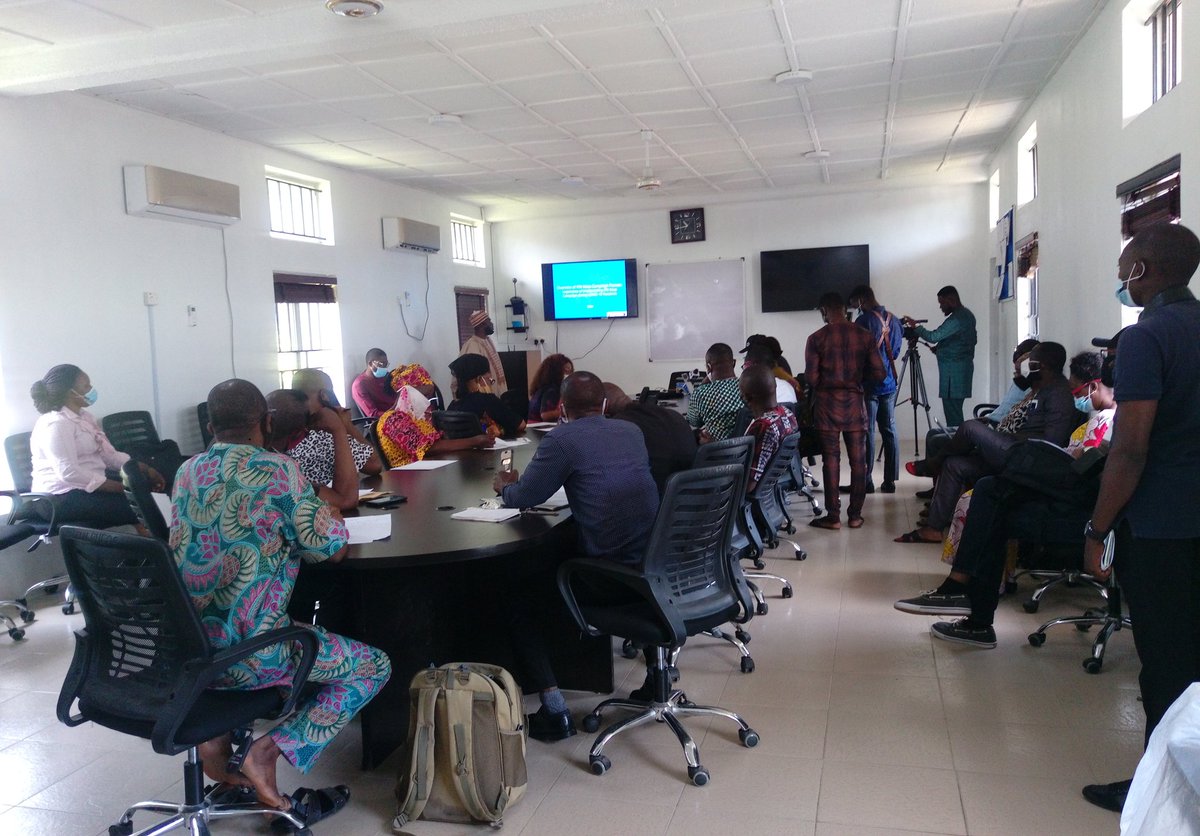 #OsunLLINCampaign2020 #media parley is ongoing. This event aims to sensitize major radio and TV stations in the State on the campaign activities which the media will support to broadcast. The Director Public Health and other stakeholders gave goodwill messages. #PlayYourPart