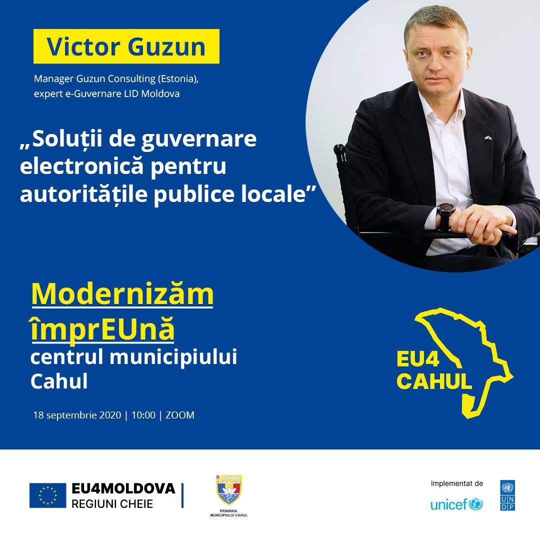 LIDMoldovaTDT's tweet photo. #LIDEXPERTS | Expertul LID Moldova pentru eGuvernare @victorguzun a avut o prezentare cu genericul ”Soluții de guvernare electronică pentru autoritățile locale” în cadrul evenimentului „Modernizăm împrEUnă centrul municipiului Cahul” https://t.co/E067cHeoRC
#Cahul #EuropeanUnion https://t.co/qAFeaXZZNs
