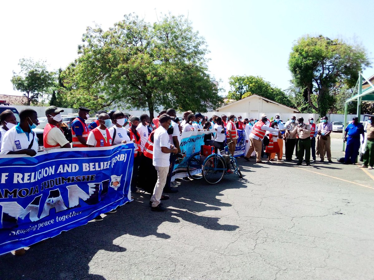 <a href="/KECOSCE/">KECOSCE</a> and the rest of the world are today commemorating the International Day of Peace at Makadara grounds in Mombasa County. <a href="/Phyllis_Muema/">PHYLLISMUEMA</a> <a href="/kibwana15/">kibwana Hassan</a> <a href="/ZuberBakar1/">Zuber  Bakar</a> <a href="/Josethoughtist/">Joseph Syanda</a> <a href="/LumbasiMaxwell/">maxwell lumbasi aka Lemayan</a> <a href="/RehemaMwende3/">RehemaMwende</a>