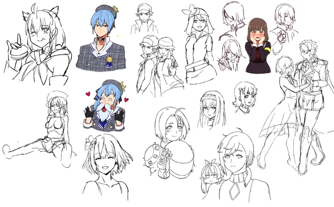 Compiled sketches 