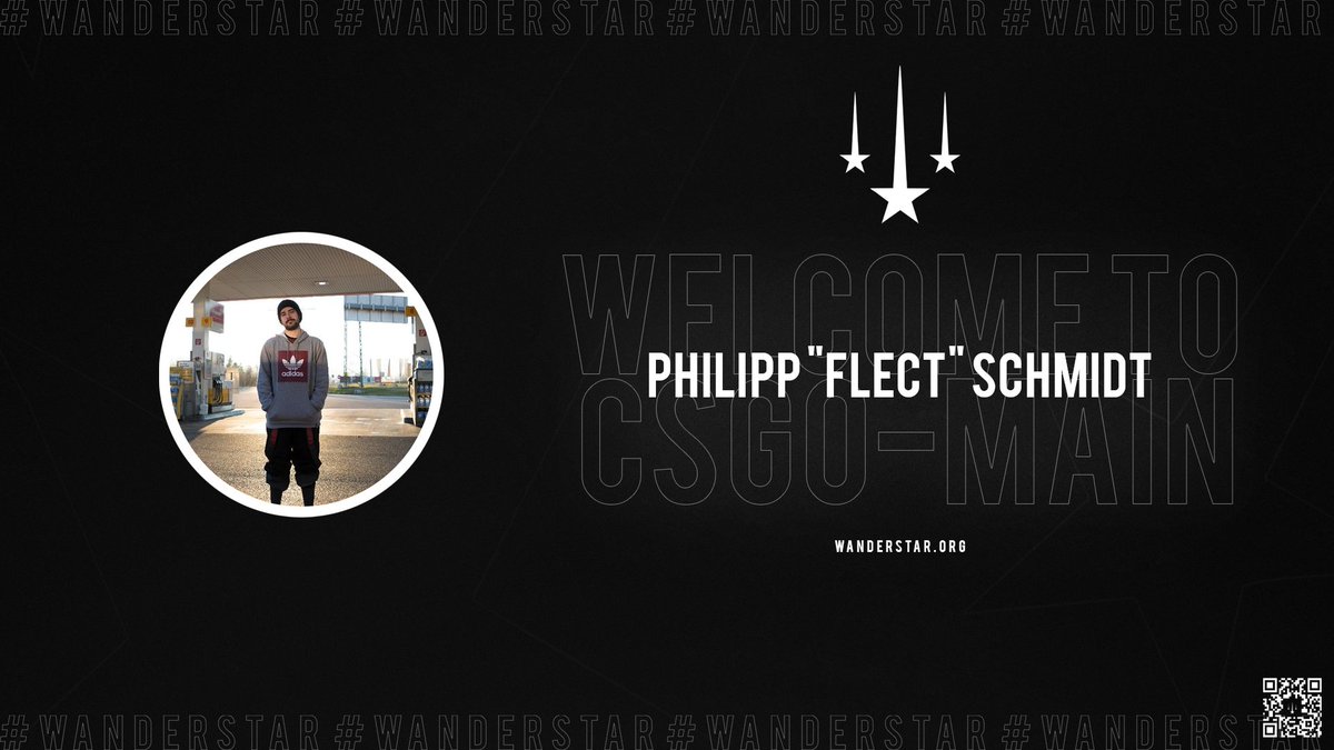 WANDERSTARorg's tweet photo. 💫Announcing a new Player! 💫

A warm welcome to our new Player - @flect_cs 

A bright future to come!

At the same time we are dropping @ScharfyCSGO from the active Line-Up. GL for the Future!

#WANDERSTAR #CSGO https://t.co/xNUgGROoSf