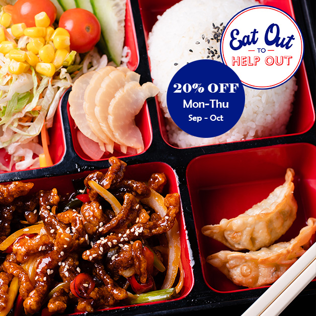 Your Monday Motivation provided kindly by Ichiban with this delicious Crispy Beef Bento, so much colour, so much flavour! 😍  What's more? You can also enjoy 20% off your food at Ichiban every Monday - Thursday throughout September and October (T&amp;Cs Apply).