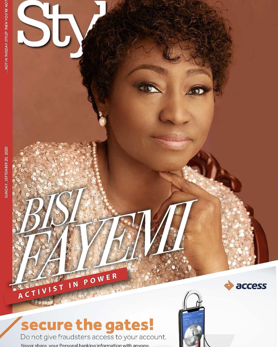 Above_Whispers's tweet photo. It is monday, we know but we Are Crushing on Our Wonder Woman. We are Crushing on Our Amazon. The First Lady of Ekiti State and the Chief Executive Officer of Above Whispers Media Group
Her Excellency, @bisiafayemi
Please, Grab a copy of This Day Style ooooo
#thisdaystyle #BAF https://t.co/gfZqws68w6