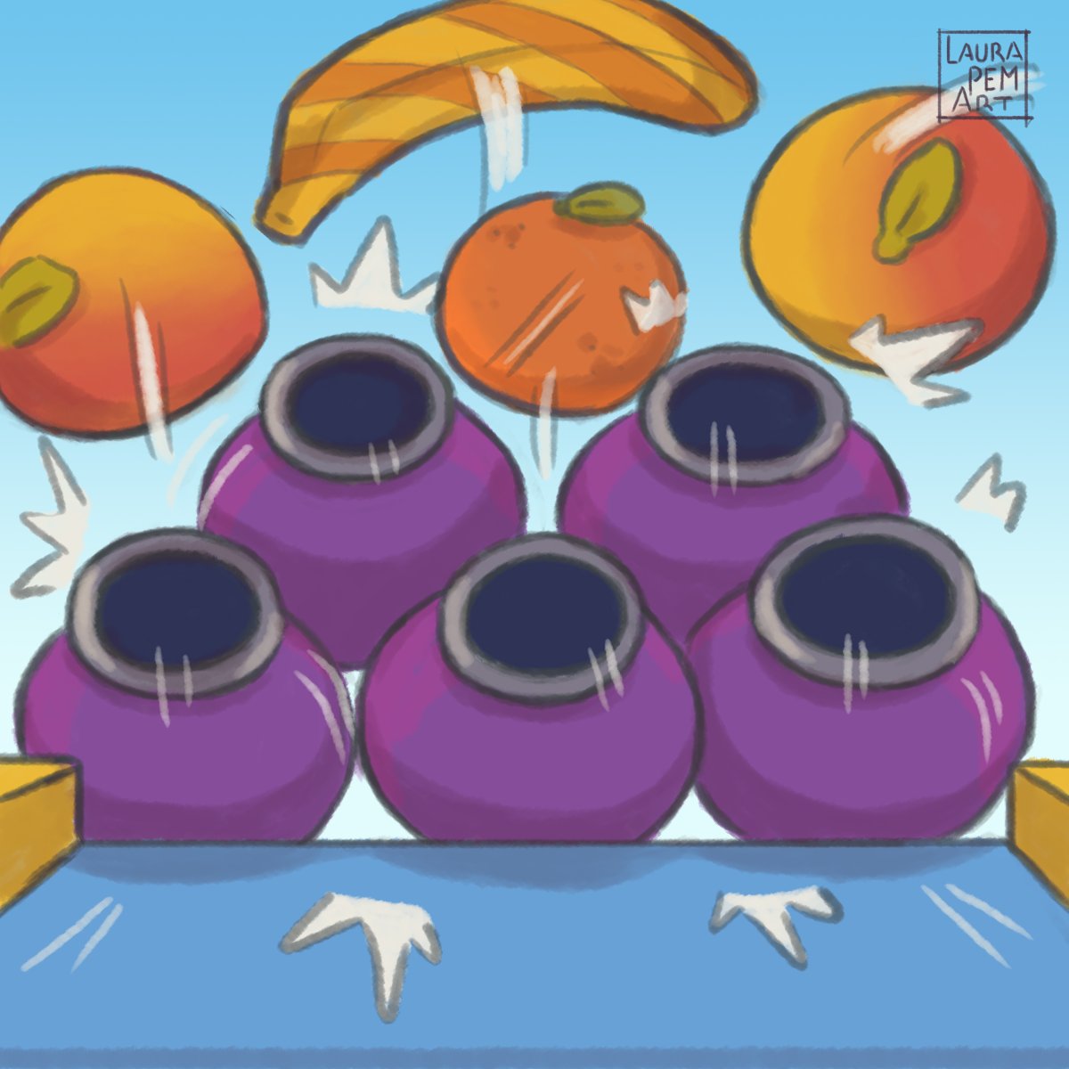LauraPemArt's tweet photo. Comic 8. The fruit revenge
@FallGuysGame @Mediatonic 
#FallGuys #FallGuysGame #fallguysart #FallGuysUltimateKnockout #FallGuysSeason2 #fallguyscomic https://t.co/b0SBRtr7RZ