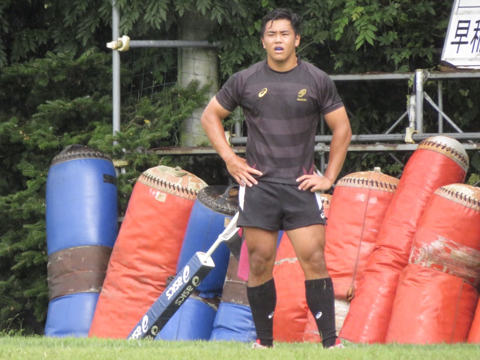 Hideki Takahashi 早稲田大学ラグビー蹴球部 二年目の飛躍を誓うbk四銃士 二年連続の荒ぶるを目指して 対抗戦で大暴れを期待しています 今駒有喜 槇瑛人 小西泰聖 吉村紘 早稲田ラグビー Wasedarugby 荒ぶる T Co Btinokjz Twitter