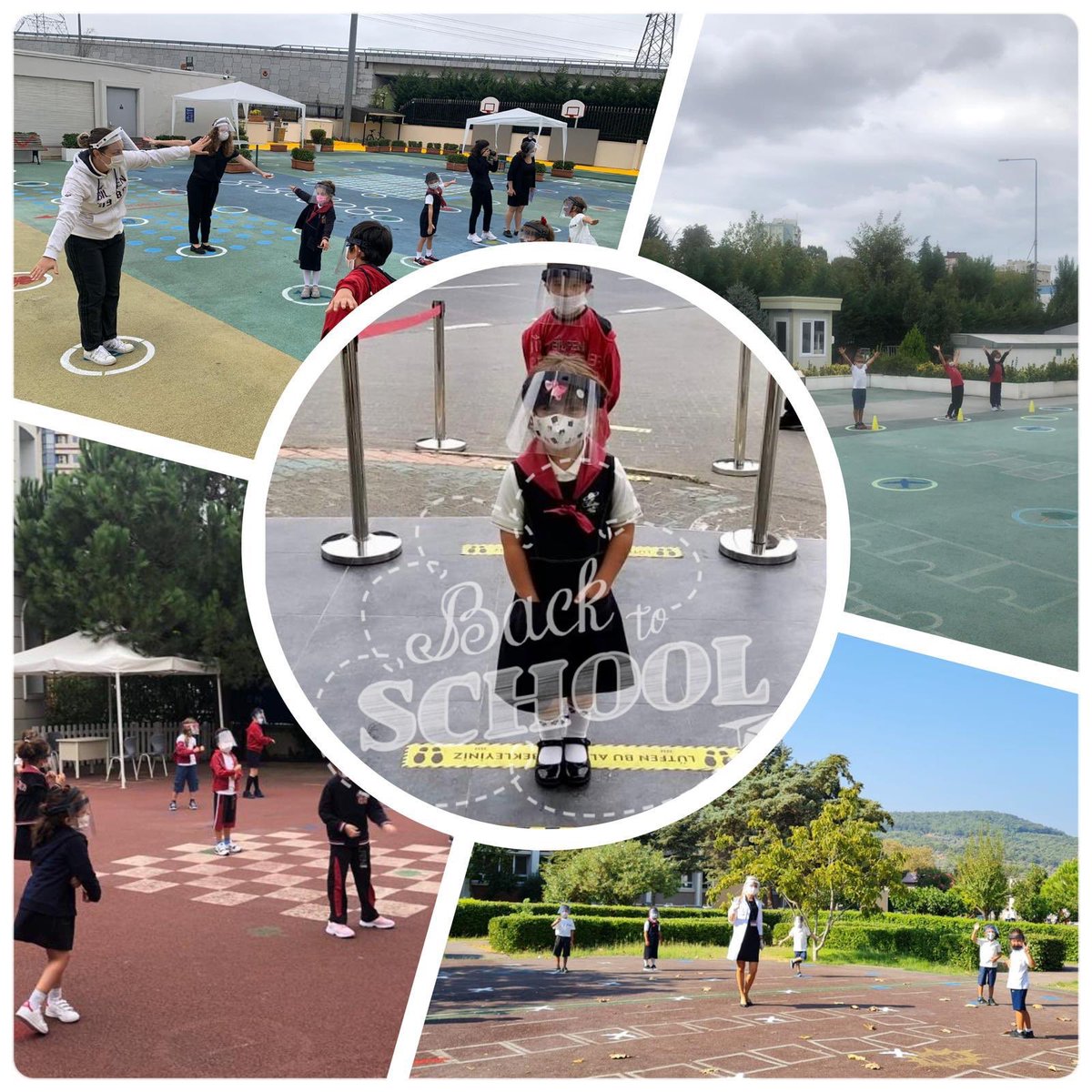 Okullarımızda tüm hazırlıklar tamamladı. 1.sınıflarımız bugün okula başlıyor.Hoşgeldiniz çocuklar yeni dönemimiz hayırlı uğurlu olsun. #BackToSchool #GüvenliOkullar