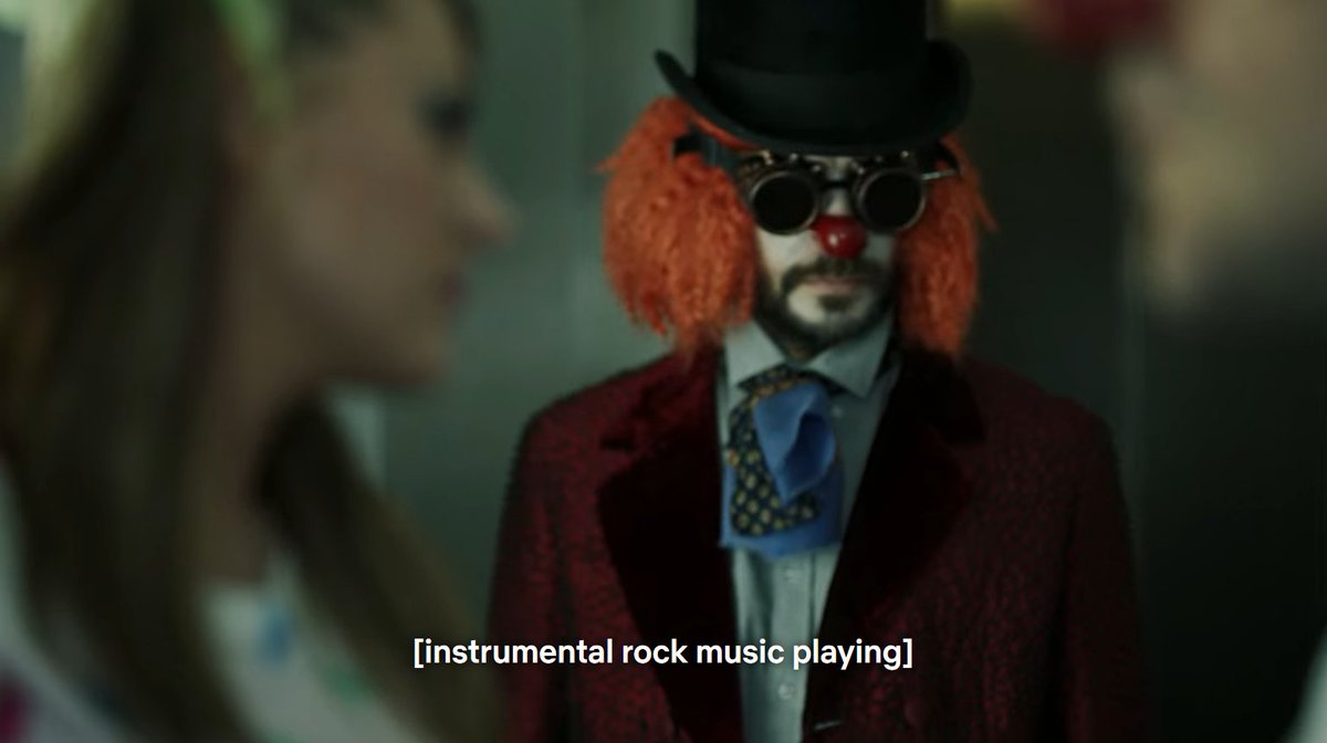 S2E5The clown! I thought his plan would involve fire to get everyone out of the hospital but instead it was a costume party?
