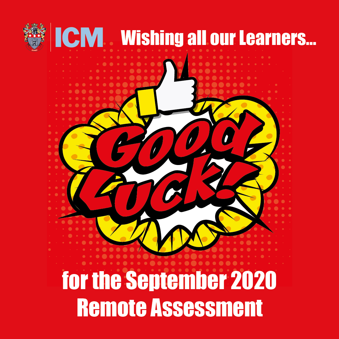 InstituteCM's tweet photo. Good luck to all for the September 2020 Series.🍀
The ICM Learner Guide to Remote Assessment, and the Question Papers are available on our website here:
https://t.co/03tEN0XPCf
#remoteassessments #September2020ExamSeries #ensuringyourprogression #ICM https://t.co/SR3ng8gkAF