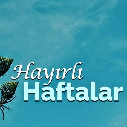 Sevdiklerinizle birlikte güzel bir hafta geçirmeniz dileğiyle #hayırlıhaftalar diliyorum.