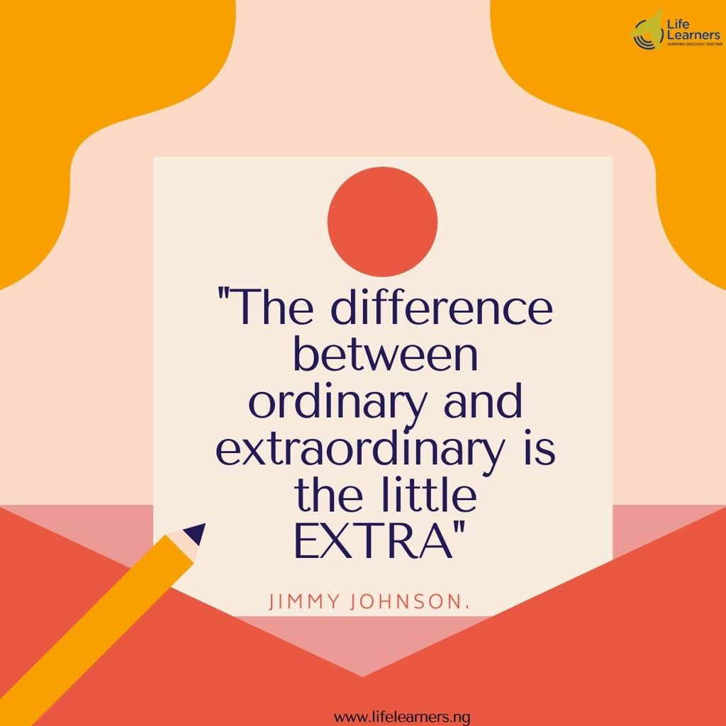 Motivational Monday .. “The difference between ordinary and extraordinary is the little Extra” Jimmy~Johnson. #motivationalmonday #learning #testar #science #technology #engineering #mathematics #andriodapp #gamer #studio #education #steam #virtualreality #augmentedreality