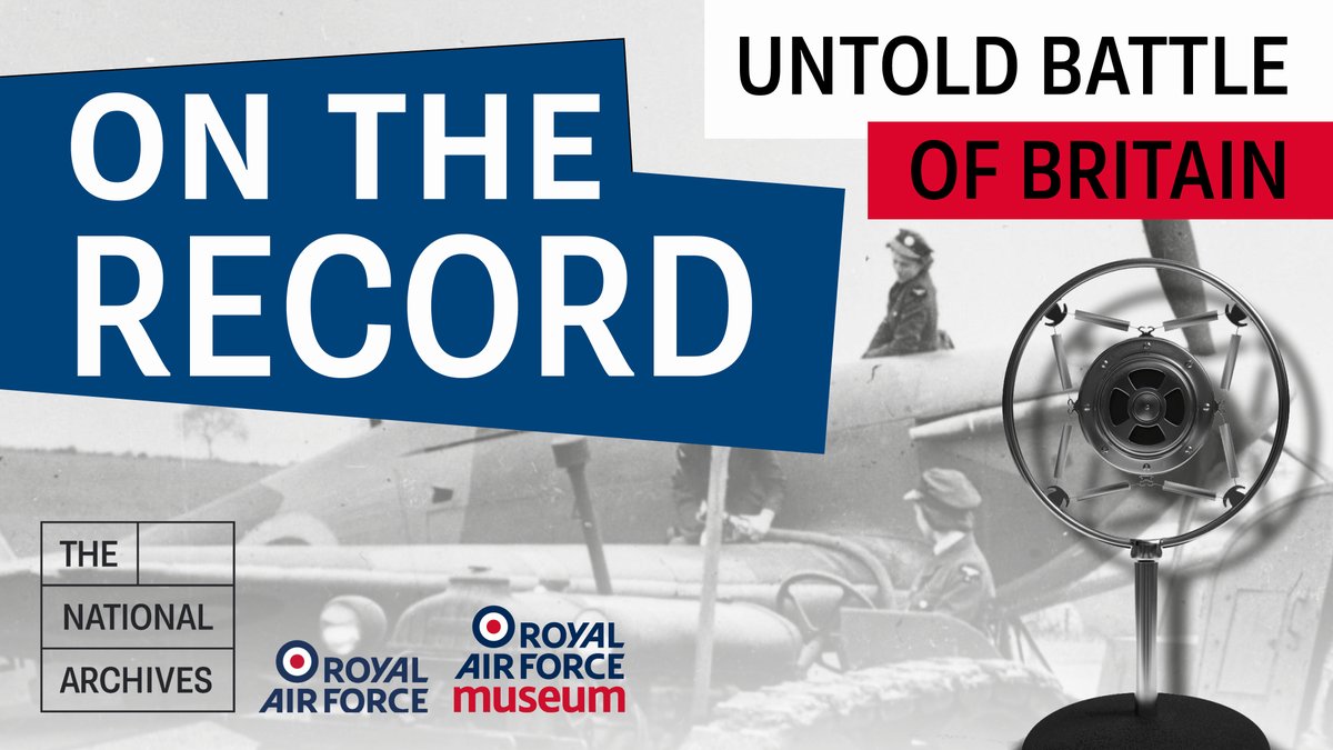 RAFMUSEUM's tweet photo. There are many untold stories about those who defended our skies in the #BattleofBritain, e.g. the women protecting our pilots. To mark #BattleofBritain80 we partnered with @RoyalAirForce @UkNatArchives  to bring this special #OnTheRecord podcast. Listen  https://t.co/SysSg0BivT https://t.co/LfDowgveBf