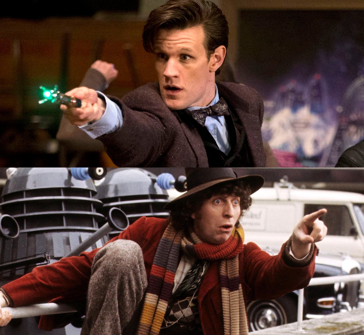 getFANDOM's tweet photo. Nearly 50,000 'Doctor Who' fans voted for their top Time Lord in a new poll — Here's the top 5: 

🥇 David Tennant 
🥈 Jodie Whittaker
🥉 Peter Capaldi
4️⃣ Matt Smith
5️⃣ Tom Baker 

(via @RadioTimes | https://t.co/KEIDIJCiCP) https://t.co/8AoMn6KwTF