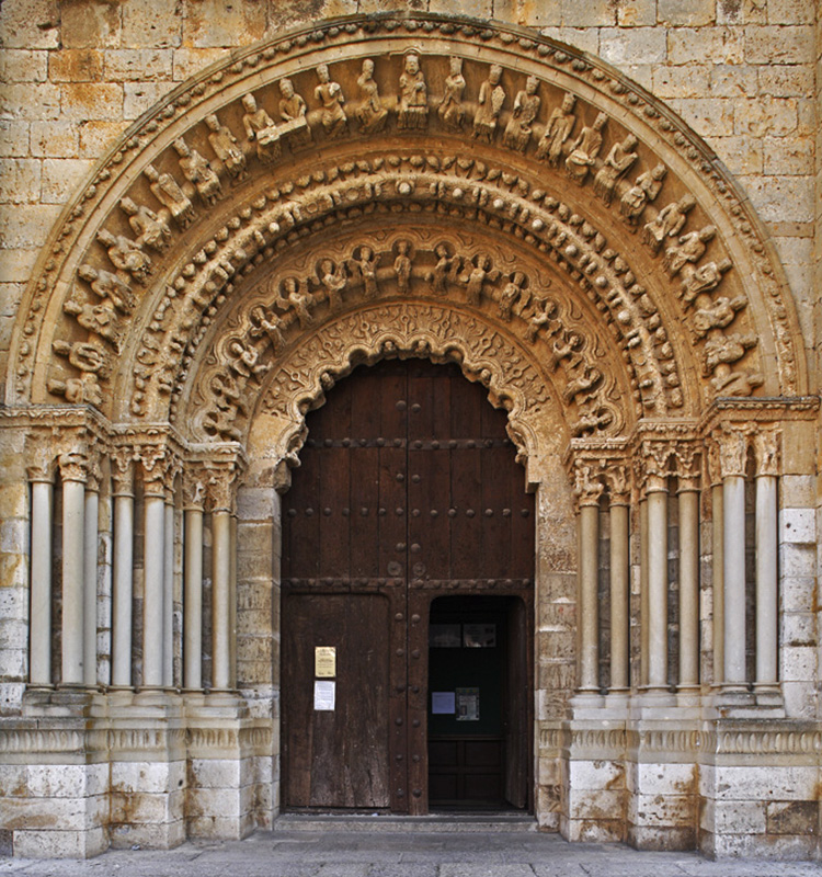 Imagen de la portada norte de la Colegiata de Santa María la Mayor en Toro #Zamora <a href="/TurismoToro/">Turismo Toro</a>