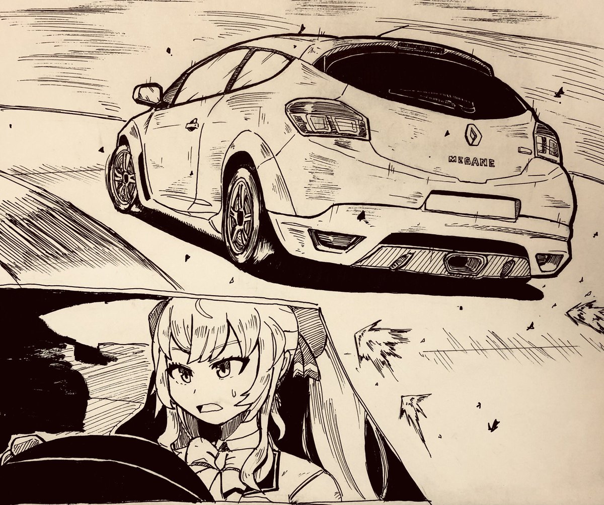 レバガチャ台パンでグランツーリスモSPORTSやってたの見たので描いた
#社築納品物 #笹の絵 #リオンあーと #でびるさまにささげるえ 